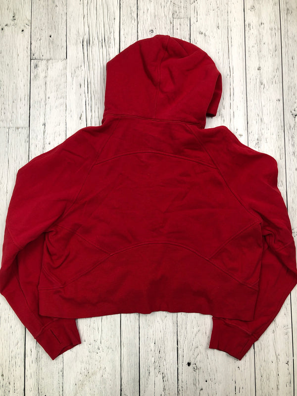 lululemon red hoodie - Hers XL