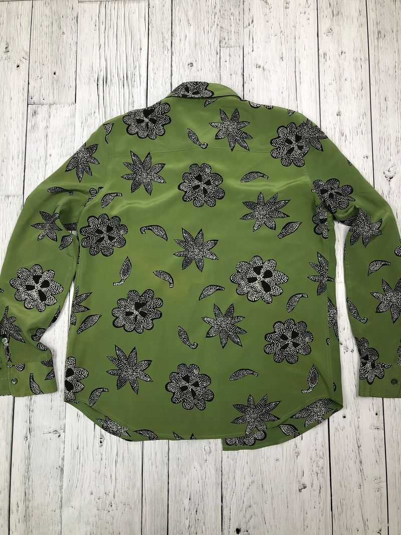 Equipment green dress shirt - Hers M