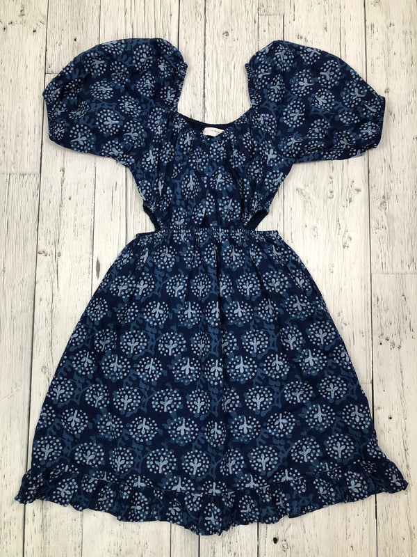 Zara blue patterned dress - Girls 13/14