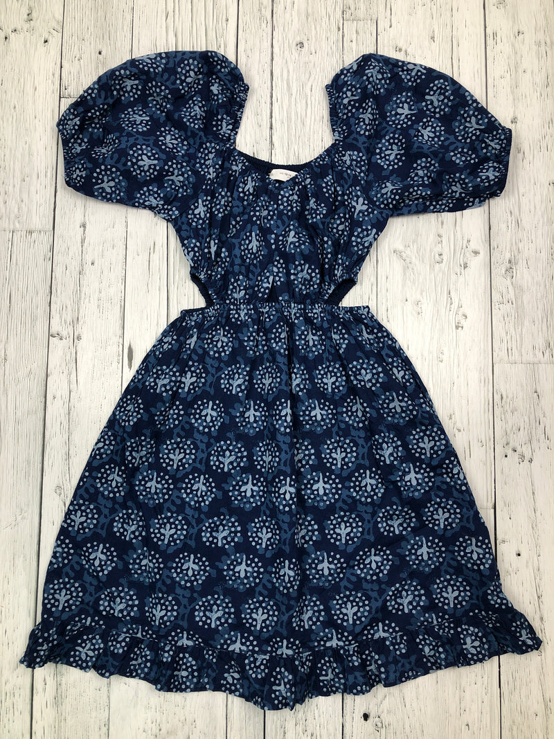 Zara blue patterned dress - Girls 13/14
