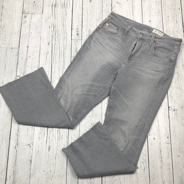 AG boot crop high-rise grey jeans - Hers M/29