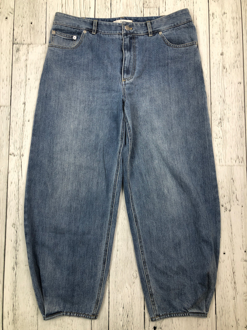 Tibi blue wide leg jeans - Hers M/29