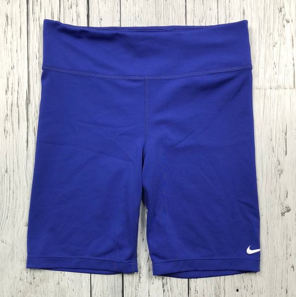 Nike blue shorts - Girls 12/13