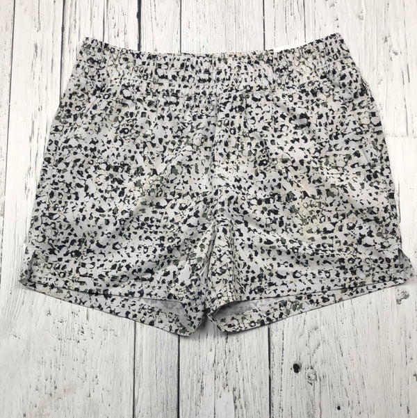 Old navy green white patterned shorts - Girls 10/12