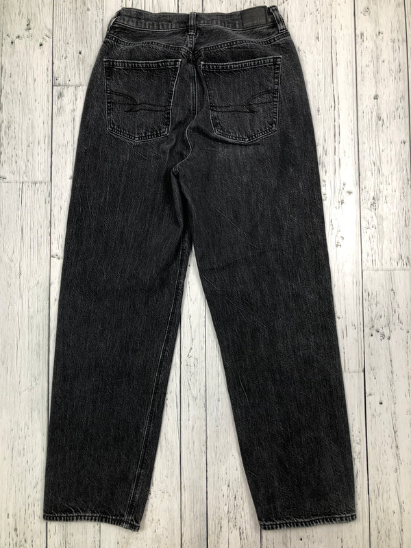 American Eagle black wide leg jeans - Hers XS/4