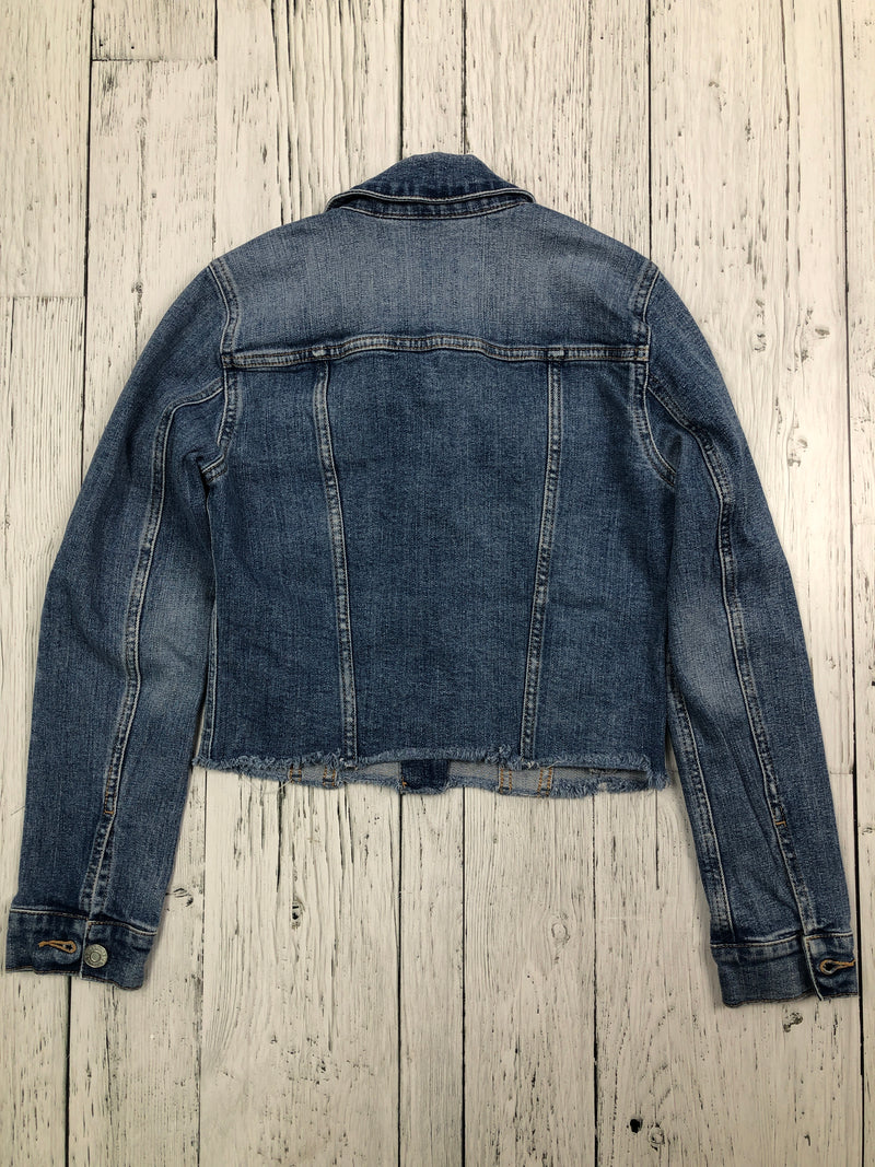 Garage classic fit blue denim jacket - Hers XS