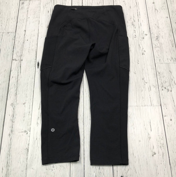 lululemon black capris - Hers S/6