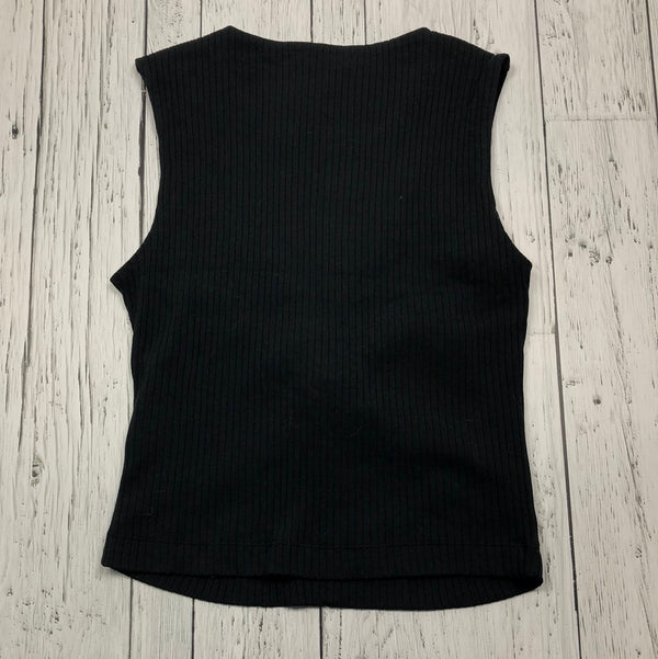 Club Monaco black tank top - Hers S