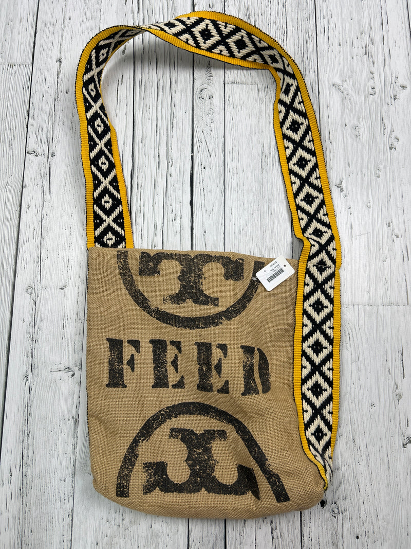 Tory Burch Feed Burlap cross body bag - Hers