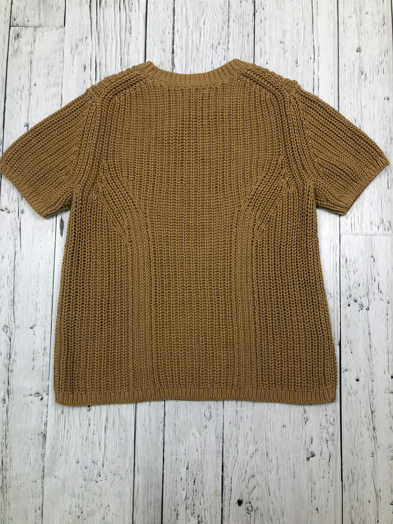 Banana Republic brown knitted shirt - Hers M