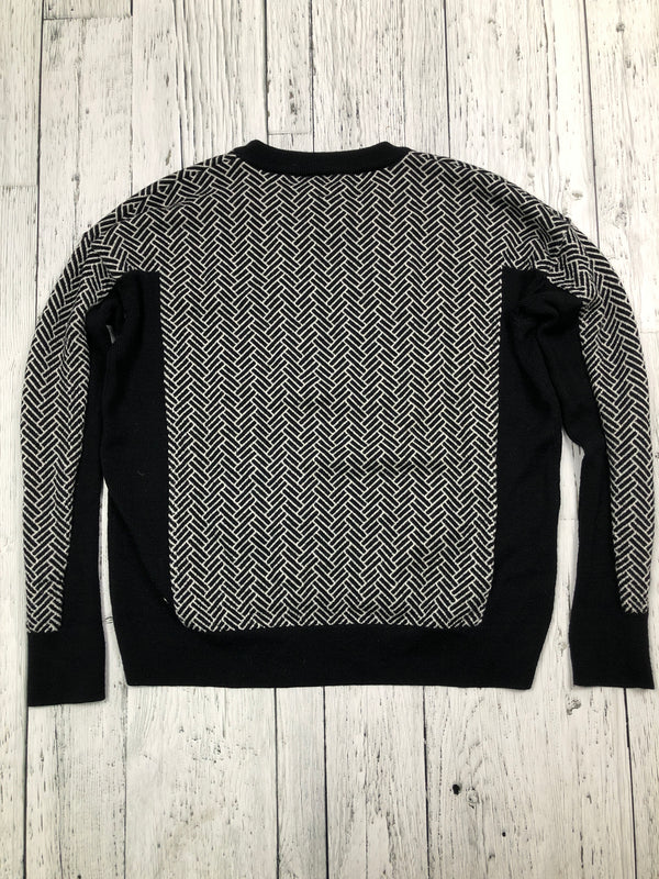 lululemon black white patterned sweater - Hers S/6