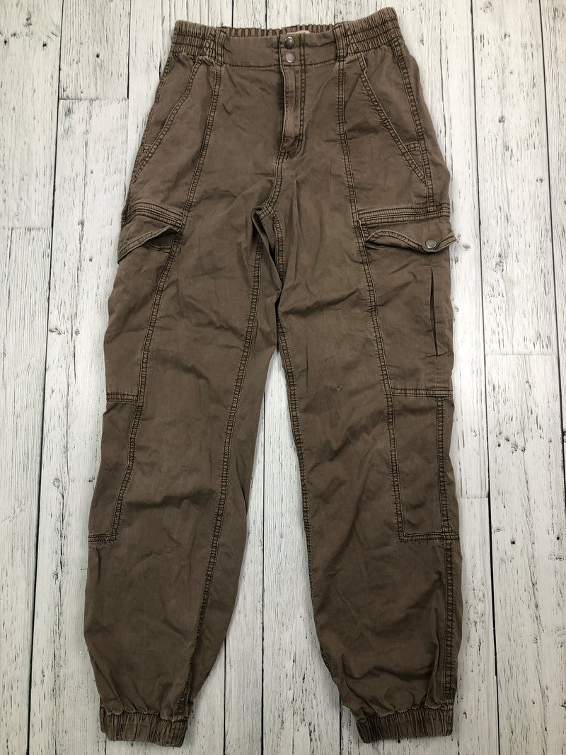 Garage brown cargo joggers - Hers XS/25