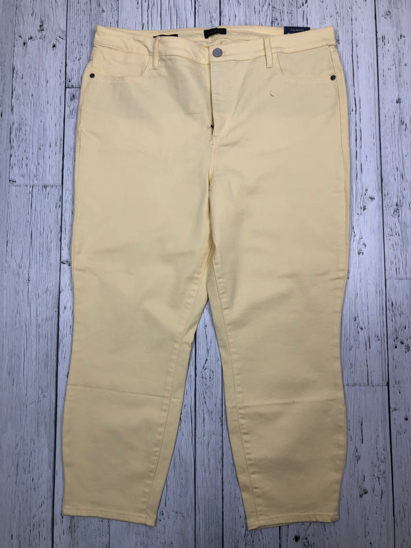Talbots jegging crop yellow jeans - Hers XL/16