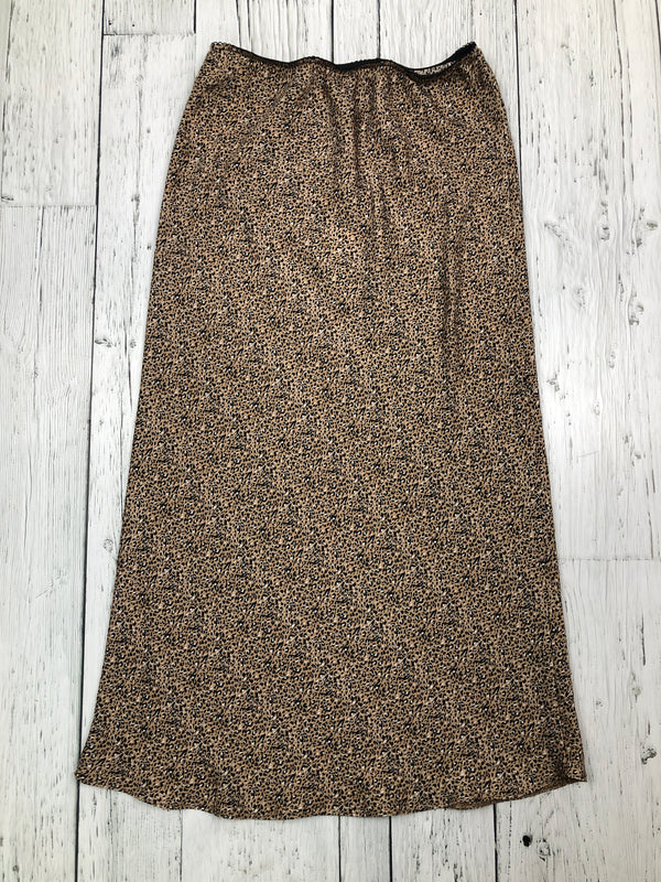 Gentle Fawn brown patterned skirt - Hers XS