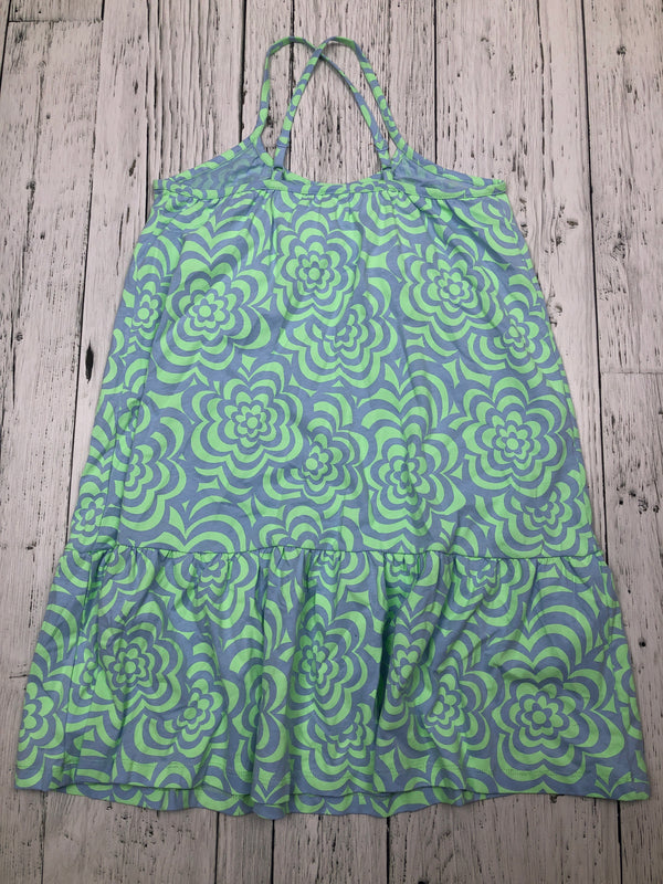 Gap green blue patterned dress - Girls 10