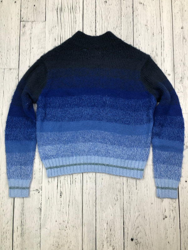 American Eagle blue patterned sweater - Hers S