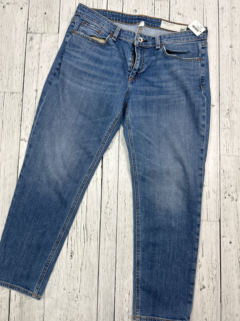 Rag & Bone Dre low rise slim boyfriend jeans - Hers M/28
