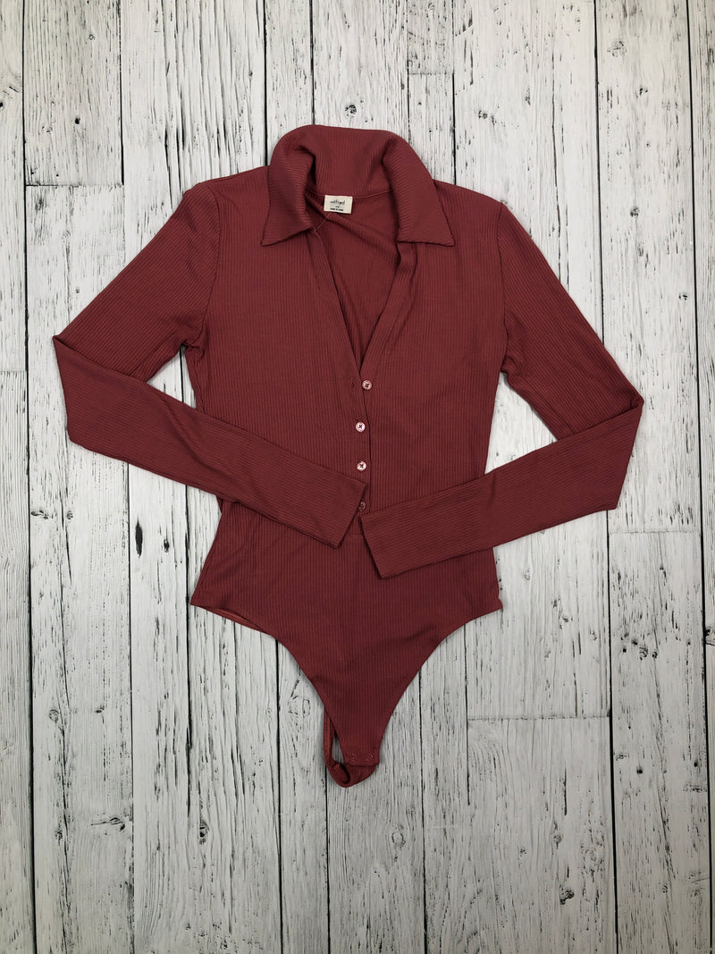 Wilfred pink ribbed one piece - Hers XS