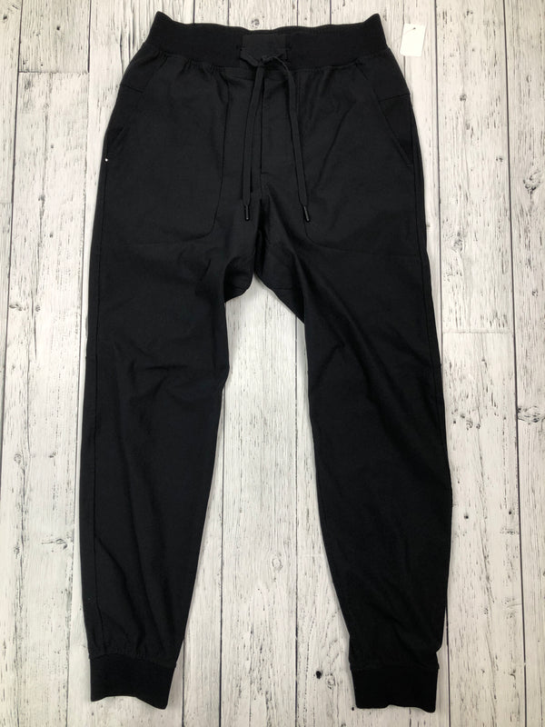 lululemon black track pants - Hers S