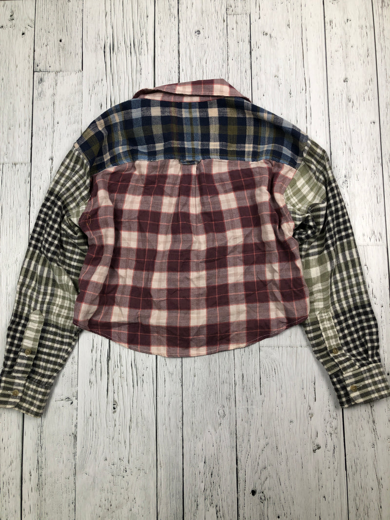 American eagle coloured plaid shirt - Hers S