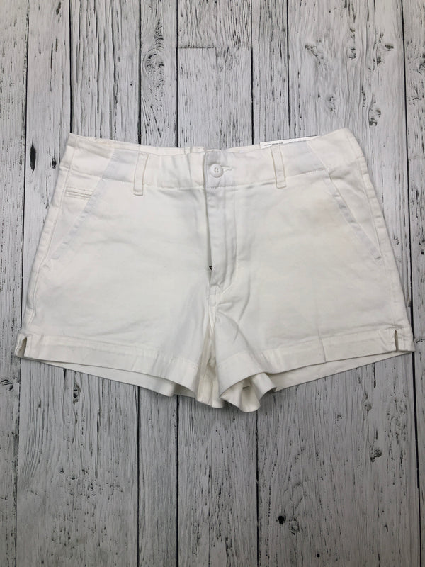 American Eagle white high rise trouser shorts - Hers S/6