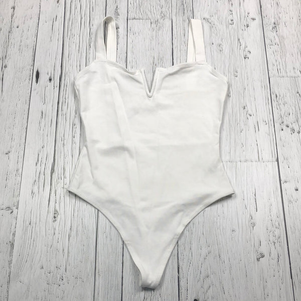 Babaton white bodysuit - Hers XS