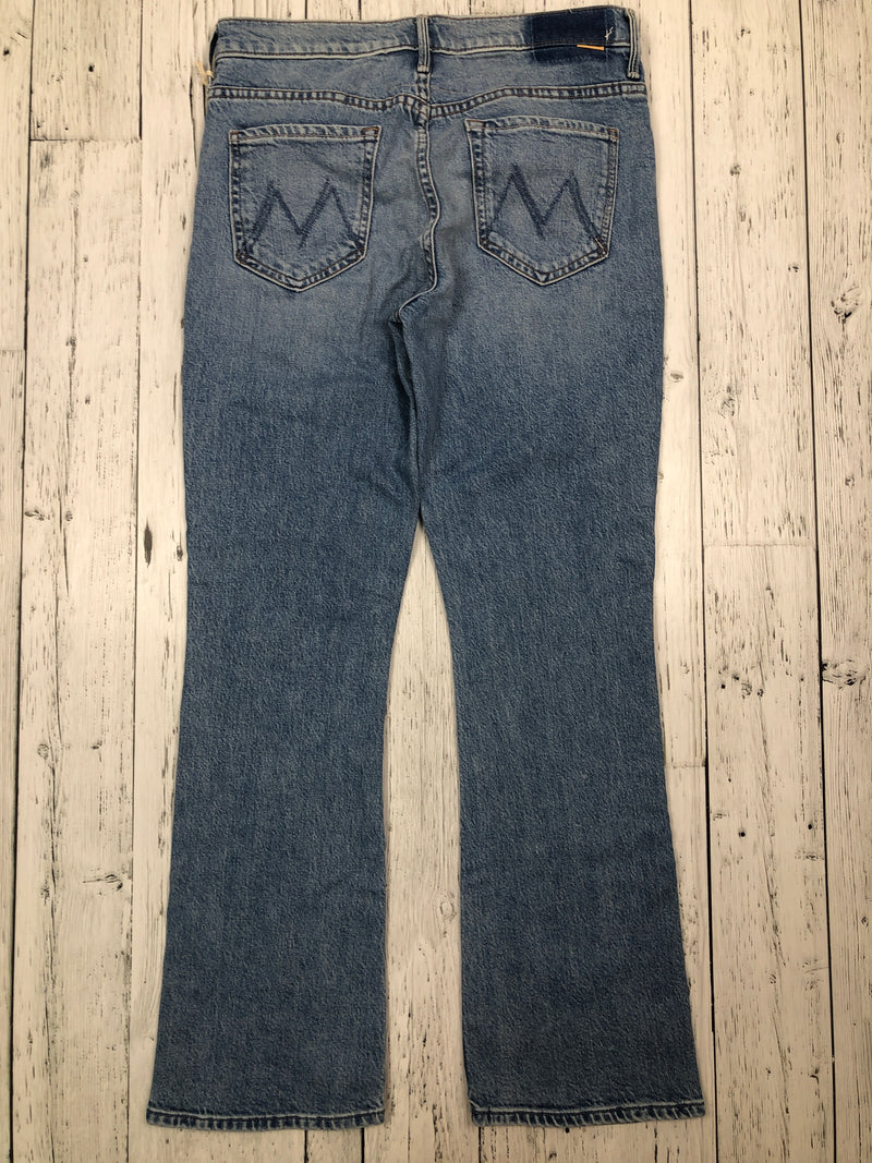 Mother superior blue wide ankle insider flood jeans - Hers M/29