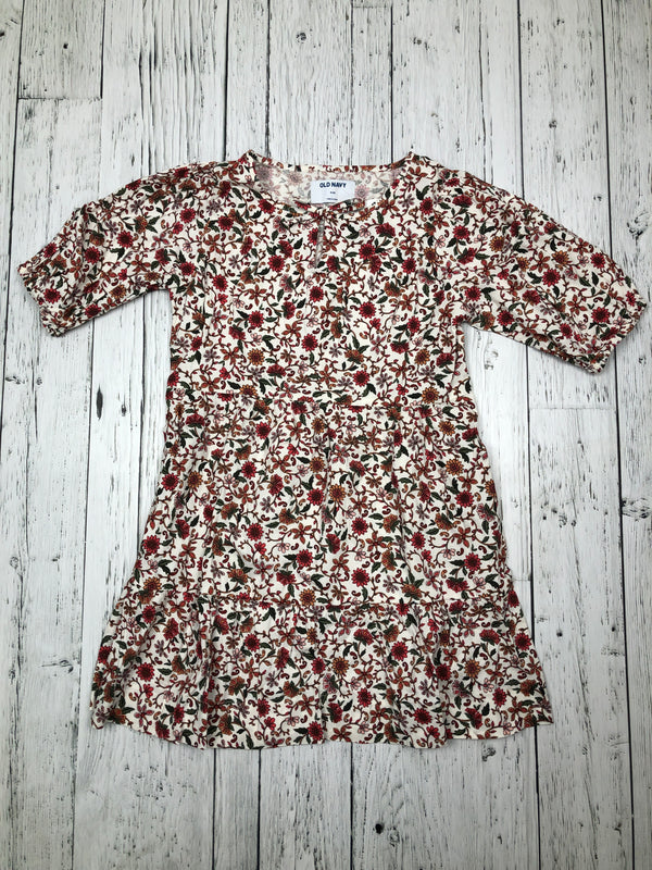 Old Navy red floral dress - Girls 8