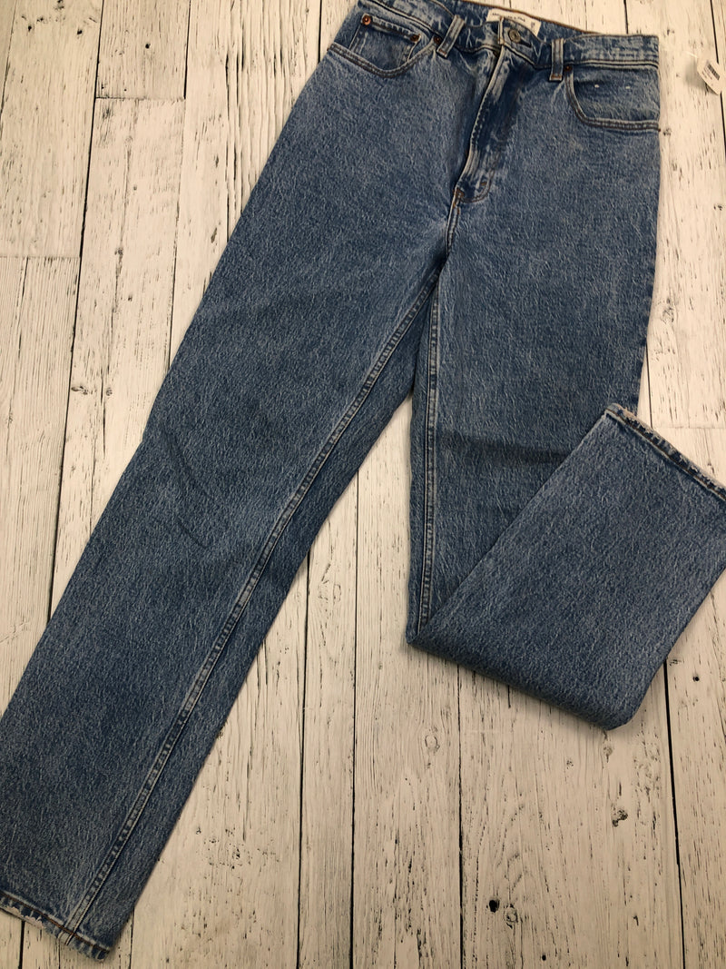 Abercrombie&Fitch ‘90s straight ultra high rise jeans - Hers S/26