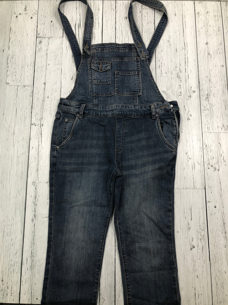 Free people blue jean overalls - Hers S/27