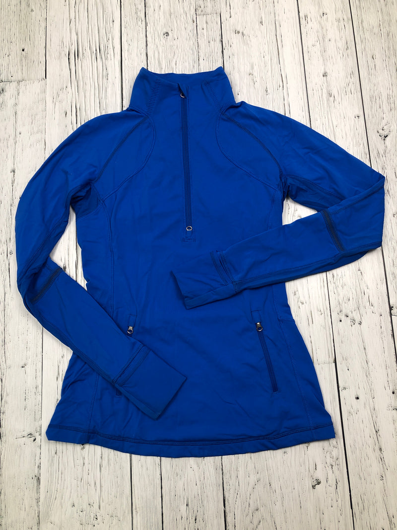 lululemon blue quarter zip sweater - Hers 8