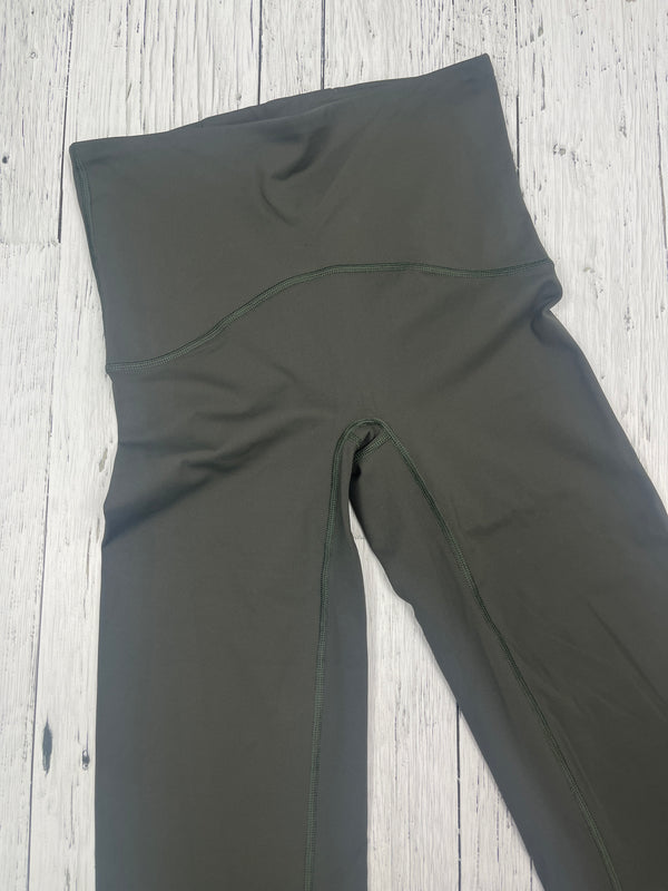 Spanx green wide legged pants - Hers M