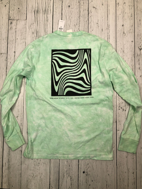 American eagle green long sleeve - His S
