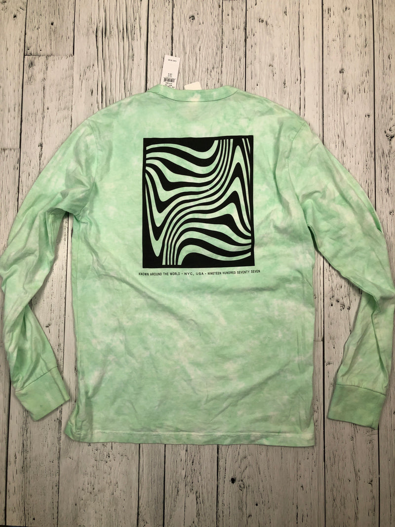 American eagle green long sleeve - His S