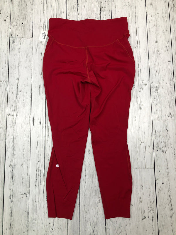 lululemon red leggings - Hers 10