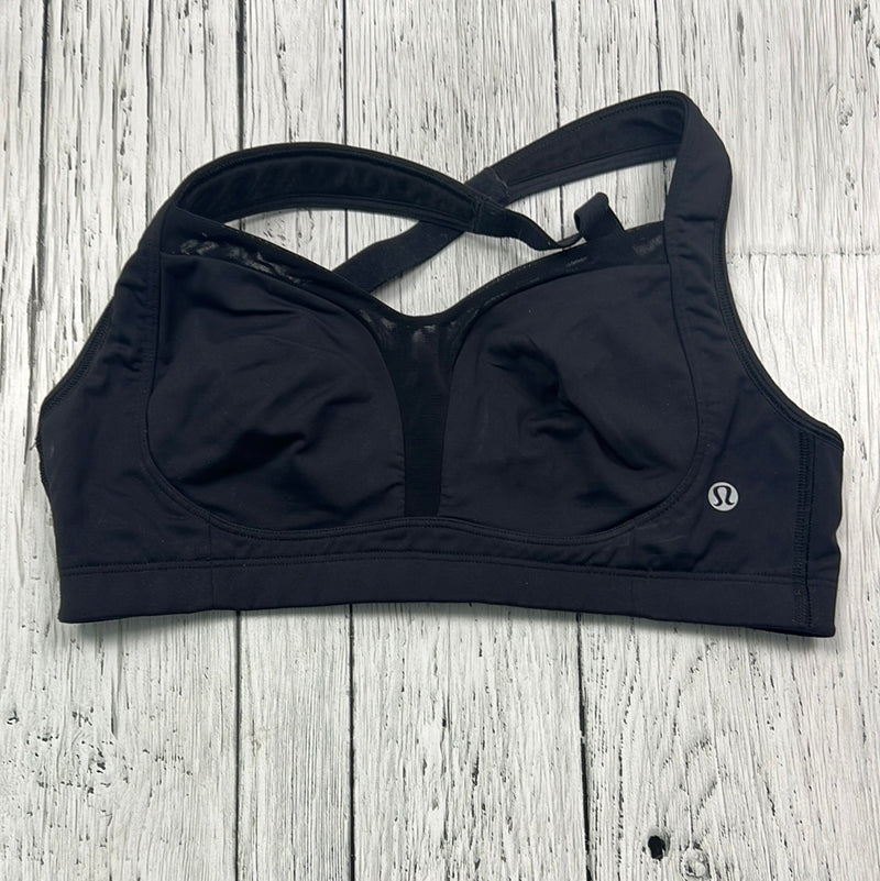 lululemon black sports bra - Hers 34c