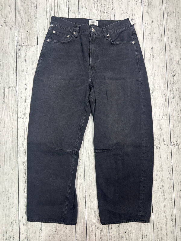 Citizens Of Humanity black barrel jeans - Hers M/28