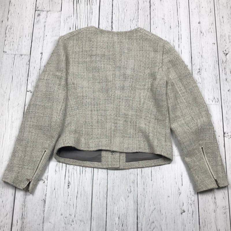 Theory Grey Tweed Blazer - Hers L/10