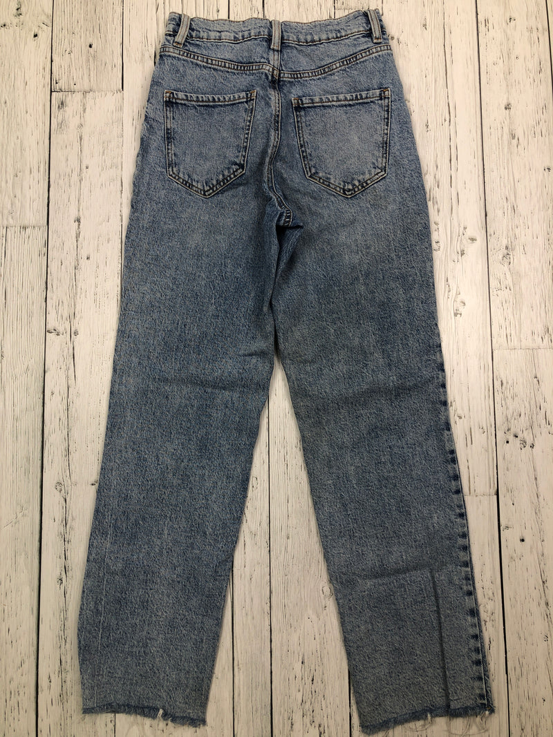 Garage blue vintage straight jeans - Hers XS/25