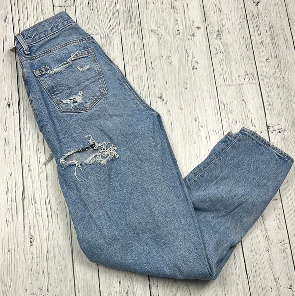 American Eagle relaxed mom jean - Hers XXS/000