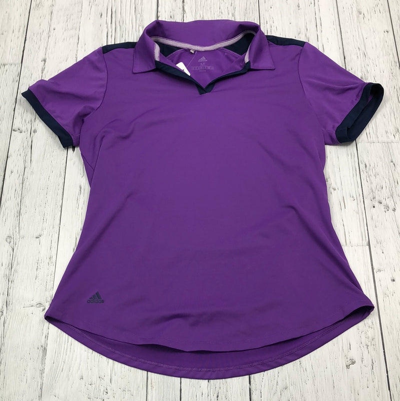 Adidas purple golf shirt - Hers M