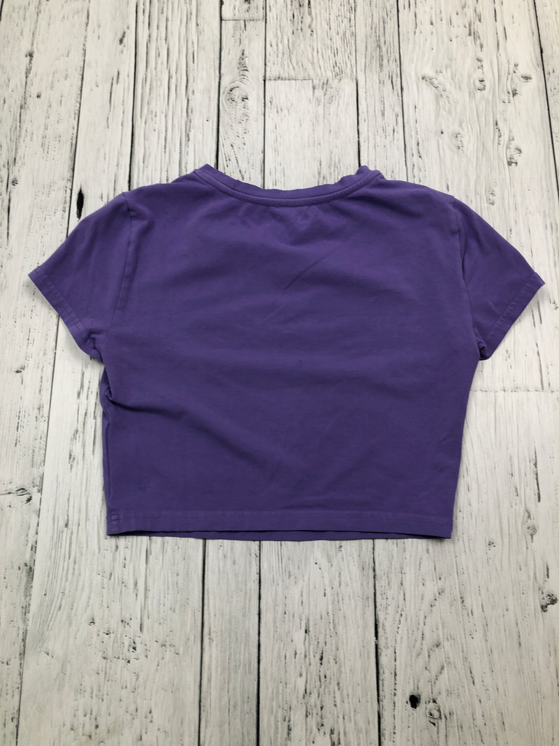 Tna purple cropped t-shirt - Hers S