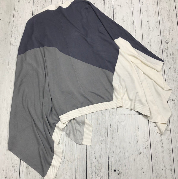 lululemon grey white navy patterned sweater - Hers OS