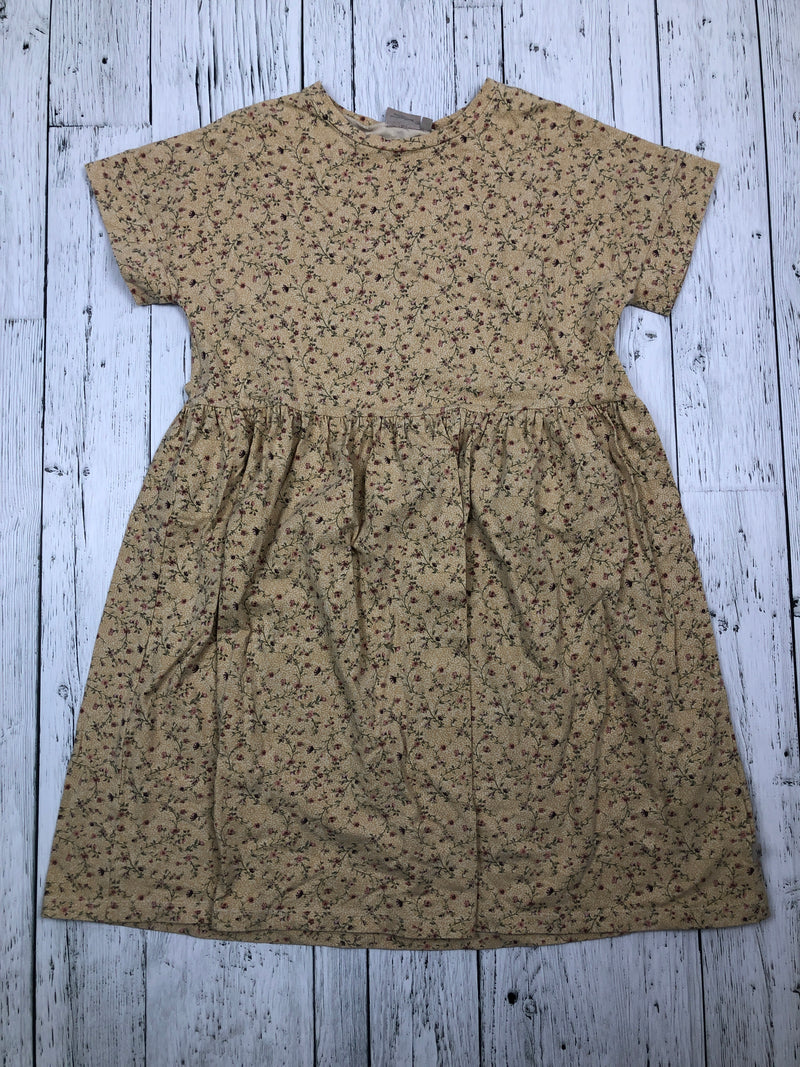 Wheat yellow dress - Girls 12