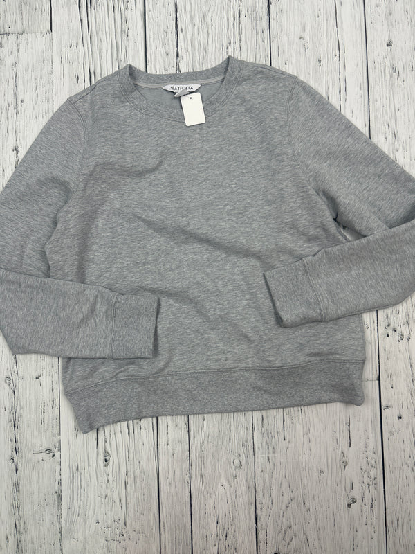 Athleta grey crew neck - Hers S