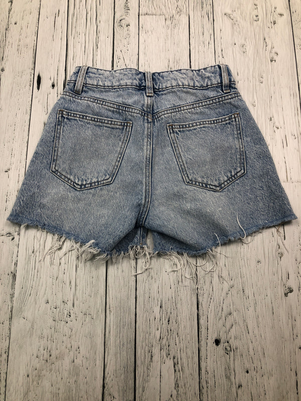 Garage blue jean shorts - Hers XXS/00