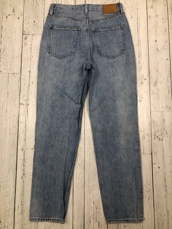 Denim Forum blue BF high rise loose jeans - Hers XS/26