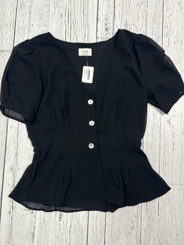 Wilfred black blouse - Hers XS/0