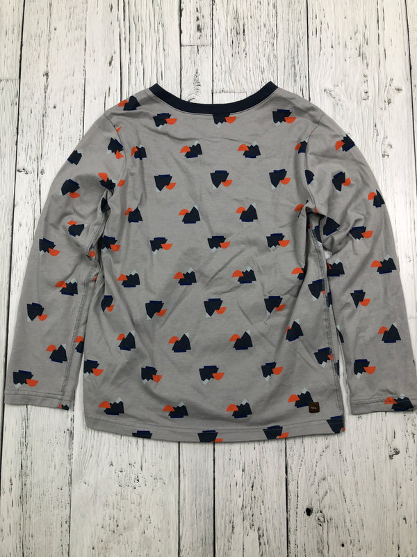 Tea grey patterned shirt - Boys 8