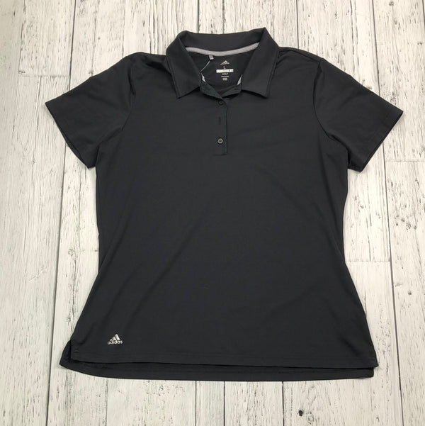 Adidas black golf shirt - Hers L